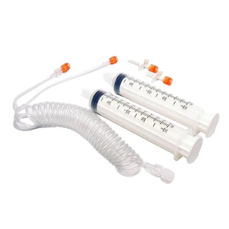 Guerbet LLC MRI Dual Syringe Kit OptiStar® Elite 90 Inch Tubing with Check Valve 2 X 60 mL - Case of 50 - 801800B-CS