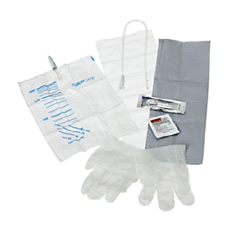 Teleflex LLC Intermittent Catheter Tray EasyCath™ Straight 10 Fr. Without Balloon PVC - Box of 50 - ECK100-BX
