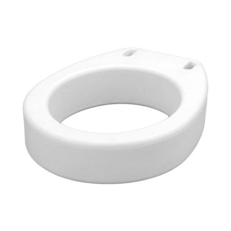 Nova Ortho-Med Raised Toilet Seat Nova 3-1/2 Inch Height White 300 lbs. Weight Capacity - Each - 8342-R-EA
