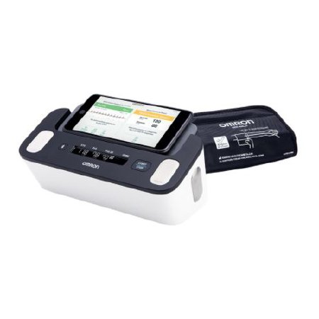 Omron Healthcare Home Automatic Digital Blood Pressure Monitor Complete™ Wide Range Nylon 23 - 43 cm Desk Model - Each - BP7900-EA
