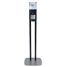 GOJO Hand Hygiene Dispenser Floor Stand PURELL® ES8 Graphite ABS Plastic Touch Free 1200 mL Floor Stand - Case of 1 - 7218-DS-CS