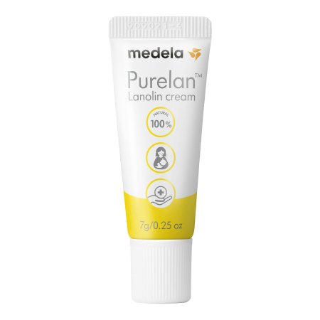 Medela Hand and Body Moisturizer Purelan™ 0.25 oz. Tube Unscented Cream - Box of 120 - 101041780-BX