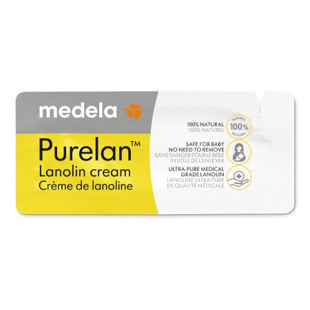 Medela Hand and Body Moisturizer Purelan™ 0.04 oz. Individual Packet Unscented Cream - Box of 500 - 101042098-BX