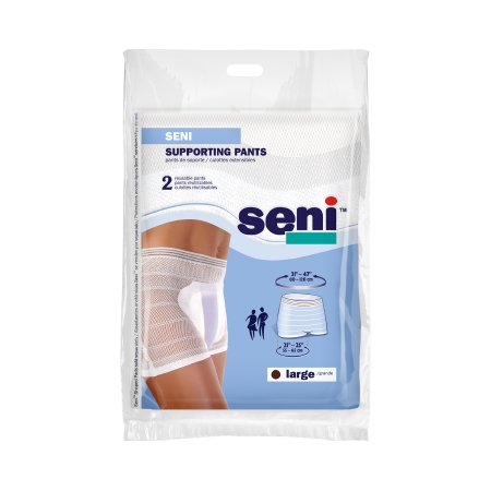 TZMO USA Inc Seni® Knit Pant Unisex Polyester / Elastane Large Pull On Reusable - Case of 80 - S-LA02-SP1-CS