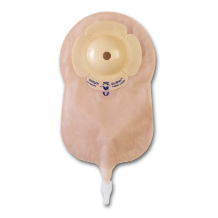 Marlen Manufacturing Urostomy Pouch UltraMax™ One-Piece System 8-3/4 Inch Length Drainable Deep Convex, Pre-Cut - Box of 5 - 72625-BX