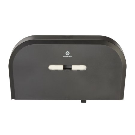 Georgia Pacific Toilet Paper Dispenser GP® Pro Black Plastic Manual 9 Inch Roll Wall Mount - Each - 59210-EA