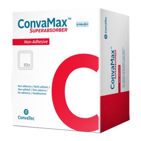ConvaTec Super Absorbent Dressing ConvaMax™ Superabsorber 8 X 12 Inch Rectangle - Each - 422573-EA