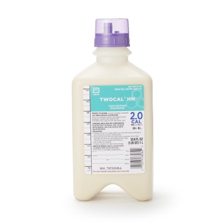 Abbott Nutrition Oral Supplement TwoCal® HN Vanilla Flavor Liquid 1 Liter Bottle - Each - 68048-EA