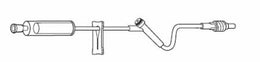 Baxter IV Extension Set Interlink® 16 Inch Tubing With Filter Sterile - Case of 48 - 2C6671-CS