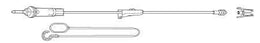 Baxter Secondary IV Administration Set Baxter™Interlink Gravity Without Ports 10 Drops / mL Drip Rate Without Filter 37 Inch Tubing Medication - Case of 48 - 2C7451-CS