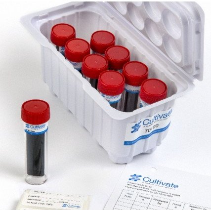 Medtec Medical Inc Growth Media Cultivate Contact™ Tryptic Soy Agar (TSA) Paddle Format - Box of 10 - TD100-BX