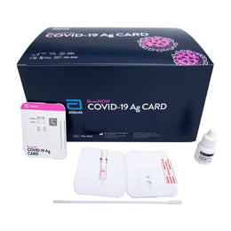 Abbott Rapid Dx North America LLC Respiratory Test Kit BinaxNOW™ Professional Use Antigen Detection COVID-19 Ag Nasal Swab Sample 40 Tests - KT/1 - 195000-KT