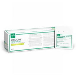 Medline Surgical Glove SensiCare® Neoprene Size 6 Sterile Polychloroprene Standard Cuff Length Smooth Light Brown Chemo Tested - Box of 50 - MSG6360-BX