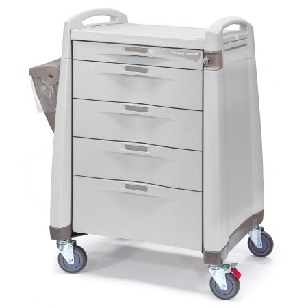 Capsa Solutions Procedure Cart Avalo Series Steel - Each - AM10MC-LCD-C-DR131-STK-EA