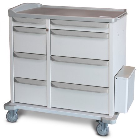 Capsa Solutions Medication Cart M Series Steel - Each - M5PC-E-PM-D103-U103-EA