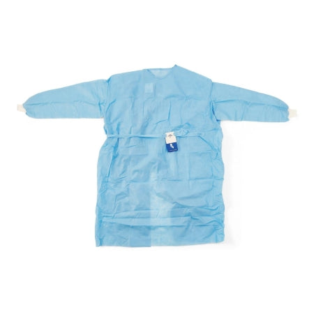 Medline Film-Reinforced Surgical Gown Prevention™ Plus 4X-Large Blue Sterile Not Rated Disposable - Case of 20 - DYNJP2309P-CS