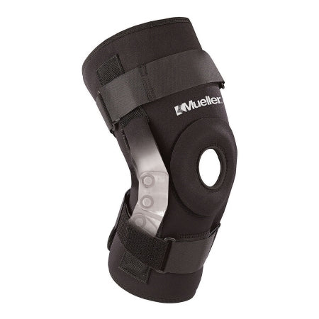 Mueller Sports Medicine Knee Brace Pro Level™ Deluxe Medium D-Ring / Hook and Loop Strap Closure 14 to 16 Inch Knee Circumference Left or Right Knee - Each - 53012B-EA