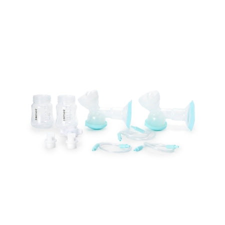 Zev Supplies Corp Double Breast Shield Kit Zomee Z2 32 mm Plastic Reusable - Each - Z2FS32MM SET-EA