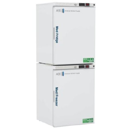 Horizon Scientific Inc Refrigerator / Freezer ABS® Laboratory Use 9.2 cu.ft. 2 Doors Cycle / Manual Defrost - Each - PH-ABT-HC-RFC1030-EA