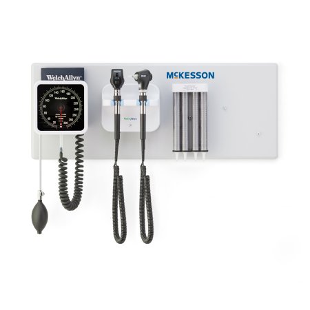 McKesson Integrated Wall System McKesson Ophthalmoscope / Otoscope / BP Aneroid / Specula Dispenser / Transformer - Each - 156-3L-EA