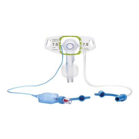 Smiths Medical ASD, Inc. Cuffed Tracheostomy Tube Portex BLUselect® Suctionaid® Two Inner Cannulas Size 9.0 mm Adult - Each - 101/875/090-EA