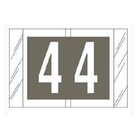 Tabbies Index Tab COL'R'TAB® 1 X 1-1/2 Inch 44 - Roll of 500 - 11004-RL