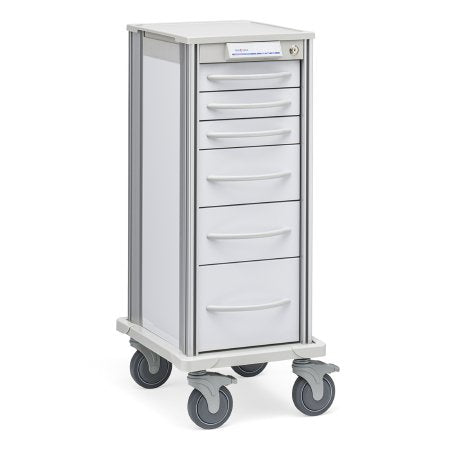 Solaire Medical Multifunctional Supply Cart Pace Series Aluminum Case - Each - SPN30W6-EA