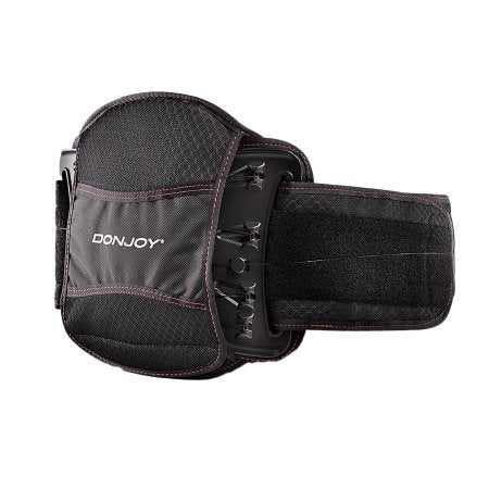 DJO Back Brace IsoFORM™ LO+ Large / X-Large Hook and Loop Closure 49 to 60 Inch Waist Circumference Adult - Each - 11-1694-4-EA