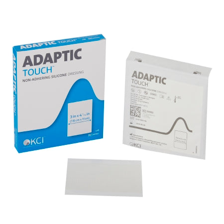 3M Systagenix/KCI Wound Contact Layer Dressing 3M™ Adaptic™ Touch Rectangle Sterile - CT/10 - 500502-CT