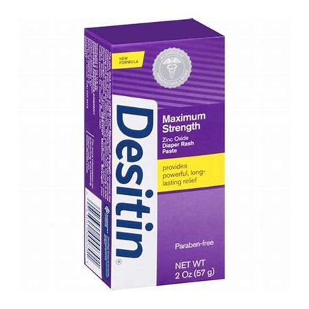 J & J Sales Diaper Rash Treatment Desitin® Maximum Strength 4 oz. Tube Scented Paste - Each - 00501340004-EA