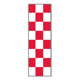 Steris Blank Label Tape Key Surgical® Instructional Label Red / White Vinyl 1/4 Inch - Each - T2200104-EA