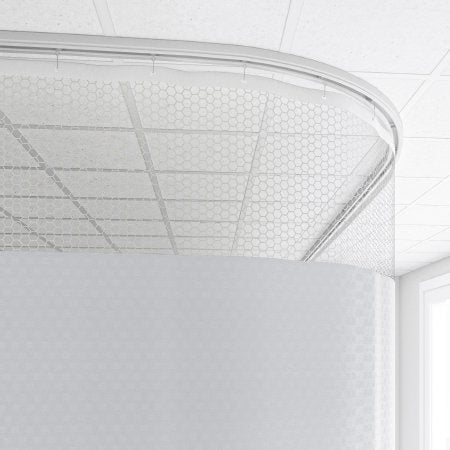 Imperial Fastener Company Cubicle Curtain Imperial Privacy Systems 20 Inch Mesh 72 Inch Width 80 Inch Length - Each - 80X72SUMOAT-EA