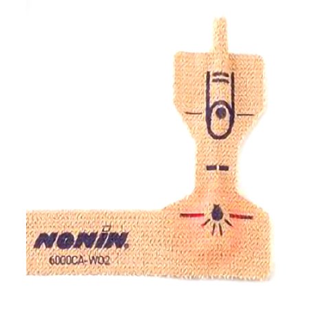 Nonin Medical SpO2 Sensor Nonin Finger Adult Single Patient Use - Pack of 1 - 114238-001-PK