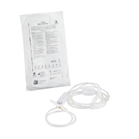 Eitan Group North America IV Pump Set Sapphire™ Pump 1 Port 20 Drops / mL Drip Rate 1.2 Micron Filter 116 Inch Tubing Solution - Case of 20 - 12000-000-0022-CS