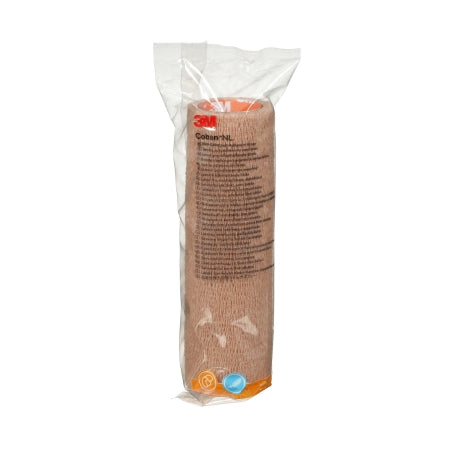 3M Cohesive Bandage 3M™ Coban™ NL 6 Inch X 2 Yard Self-Adherent Closure Tan NonSterile Standard Compression - Bag of 1 - 2086-1X-BG