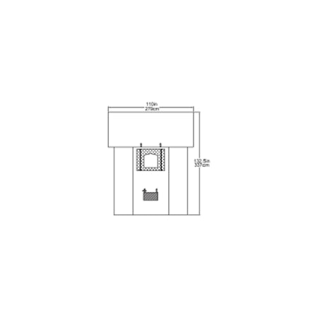 Invenio Healthcare Surgical Drape SteriGuard® Bariatric Drape 110 W X 132.5 L Inch Sterile - Case of 7 - I80-05243G-S-CS