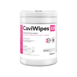 Metrex Research CaviWipes™ 2.0 Surface Disinfectant Premoistened Manual Pull Wipe 160 Count Canister Alcohol Scent NonSterile - Each - 14-1100-EA