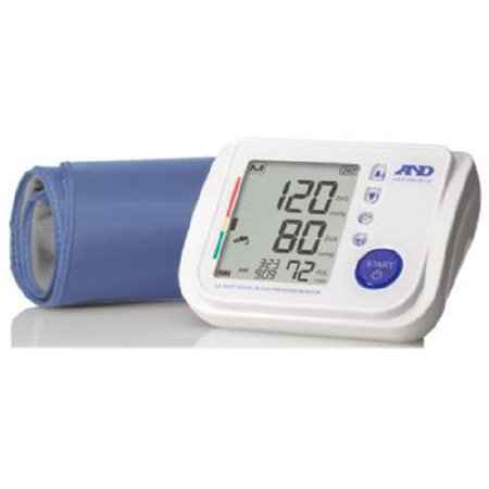 A&D Engineering Home Automatic Digital Blood Pressure Monitor A&D Medical Large Nylon 23 - 37 cm Talking Model - Each - UA-1030T-EA