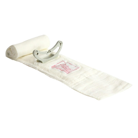 PerSys Medical Trauma Pressure Dressing with Wrap Emergency Bandage® 4 X 7 Inch Closure Bar White Sterile Standard Compression - Case of 100 - FCP-03-CS