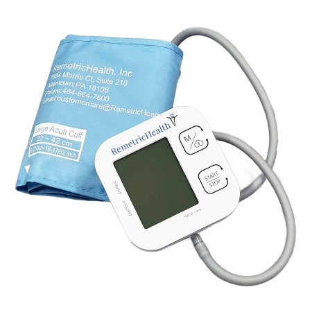 RemetricHealth Automatic Digital Blood Pressure Monitor Large Nylon 23 - 40 cm Pocket Aneroid - Box of 1 - 10000272-BX