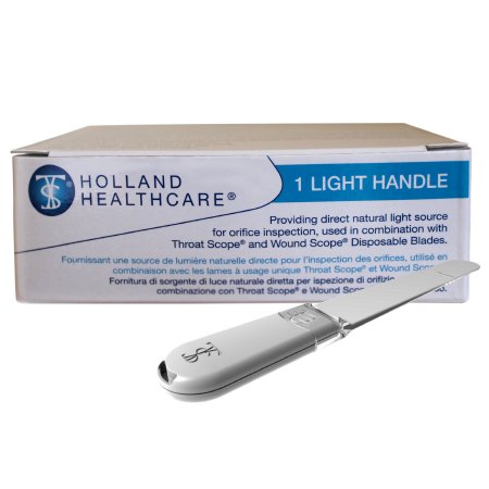 Florida Medical Sales Throat Scope Handle Holland Healthcare Throat Scope Handle/Oral Exam Reusable - Each - HH-HH106-EA
