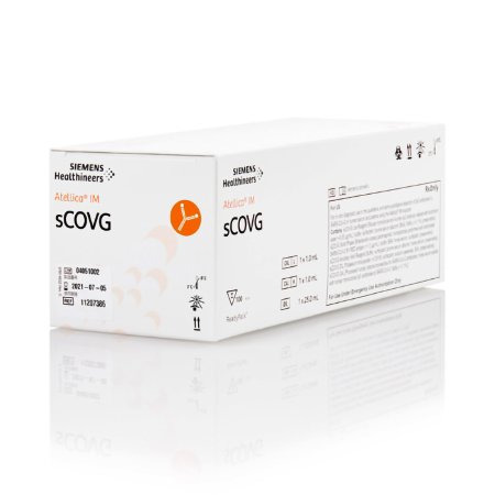 Siemens Immunoassay Reagent Atellica® IM Antibody Test SARS-CoV-2 IgG For Atellica IM Analyzer 100 Tests 40 µL Sample Volume - KT/1 - 11207386-KT