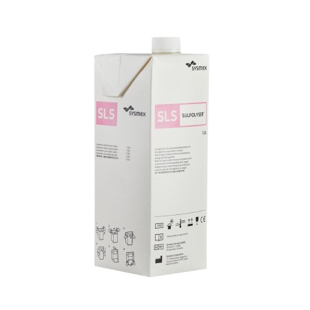 Sysmex America Reagent Sulfolyser™ Hematology Hemoglobin For Sysmex Automated Hematology Analyzers 2 X 1.5 Liter - Box of 2 - BJ350971-BX