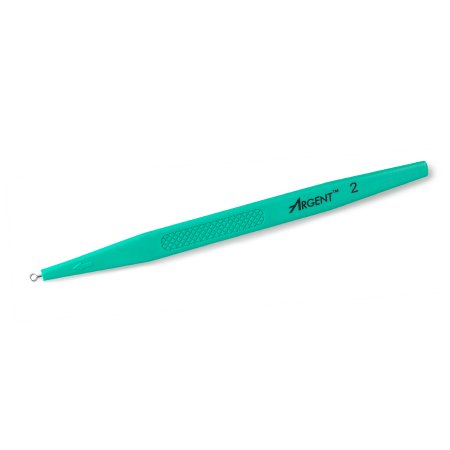 McKesson Dermal Curette McKesson 5-1/2 Inch Length Flat Textured Handle 2 mm Tip Semi-Sharp Loop Tip - Each - 16-DC2-EA