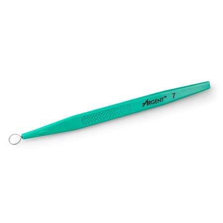 McKesson Dermal Curette McKesson 5-1/2 Inch Length Flat Textured Handle 7 mm Tip Semi-Sharp Loop Tip - Case of 200 - 16-DC7-CS