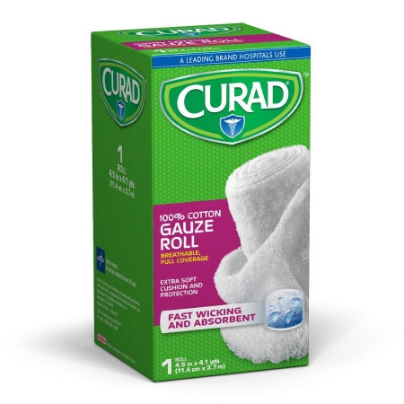 Medline Conforming Bandage Curad® 4-1/2 Inch X 4 Yard 1 per Pack NonSterile Roll Shape - Each - 08019677859-EA