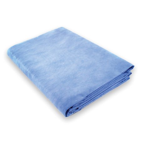 MedSource International Burn Sheet MedSource Flat Sheet 60 W X 90 L Inch Blue Nonwoven Tissue Disposable - Each - MS-BS0033-EA