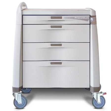 Capsa Solutions Procedure Cart Avalo Series Steel Frame - Each - AM-PT-CMP-KEY-EA