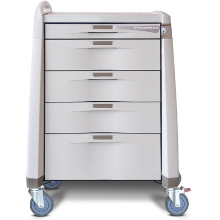 Capsa Solutions Procedure Cart Avalo Series Steel Frame - Each - AM-PT-STD-ELOK-EA