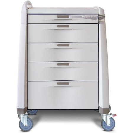 Capsa Solutions Procedure Cart Avalo Series Steel Frame - Each - AM-PT-INT-ELOK-EA